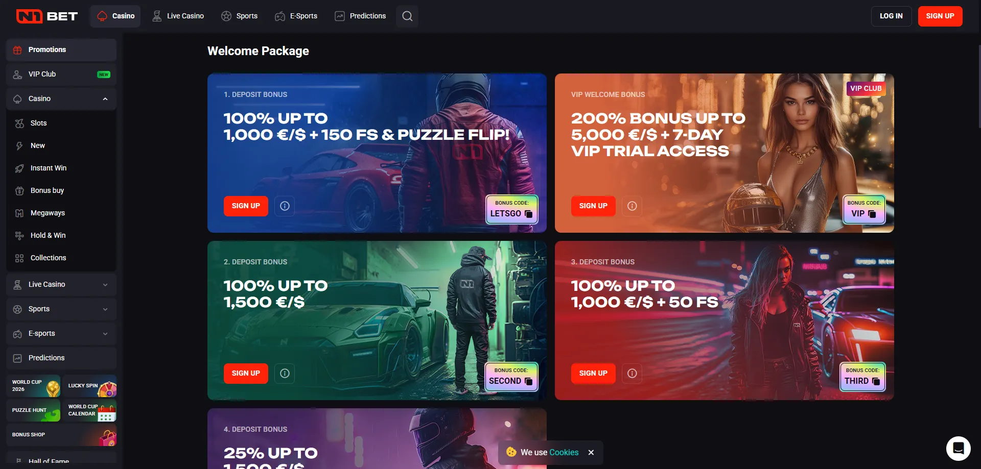 N1Bet Casino AU welcome bonus offer — up to A$8,000 and 200 free spins