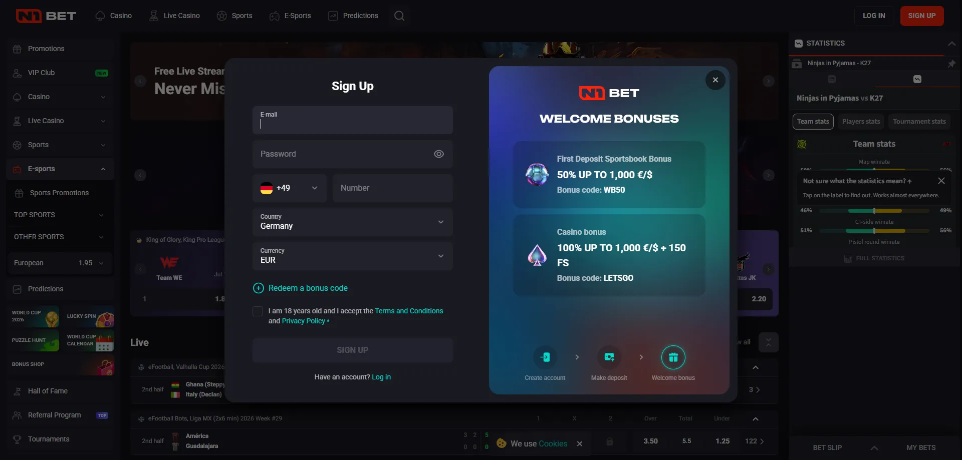 N1Bet Casino AU registration page — how to sign up and claim bonus